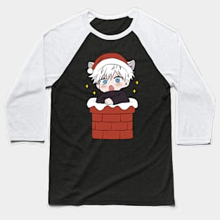 Merry Christmas_Gojo_Anime_Manga Baseball T-Shirt